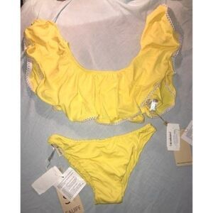 Lemon Sugar Sauipe Jennifer Bikini NWT Medium